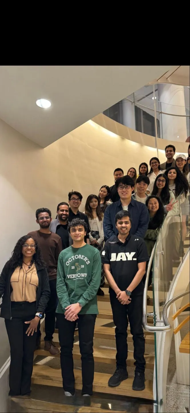 Professor Zuleika Cuevas with a student cohort at a Be the CEO of Your Career session.